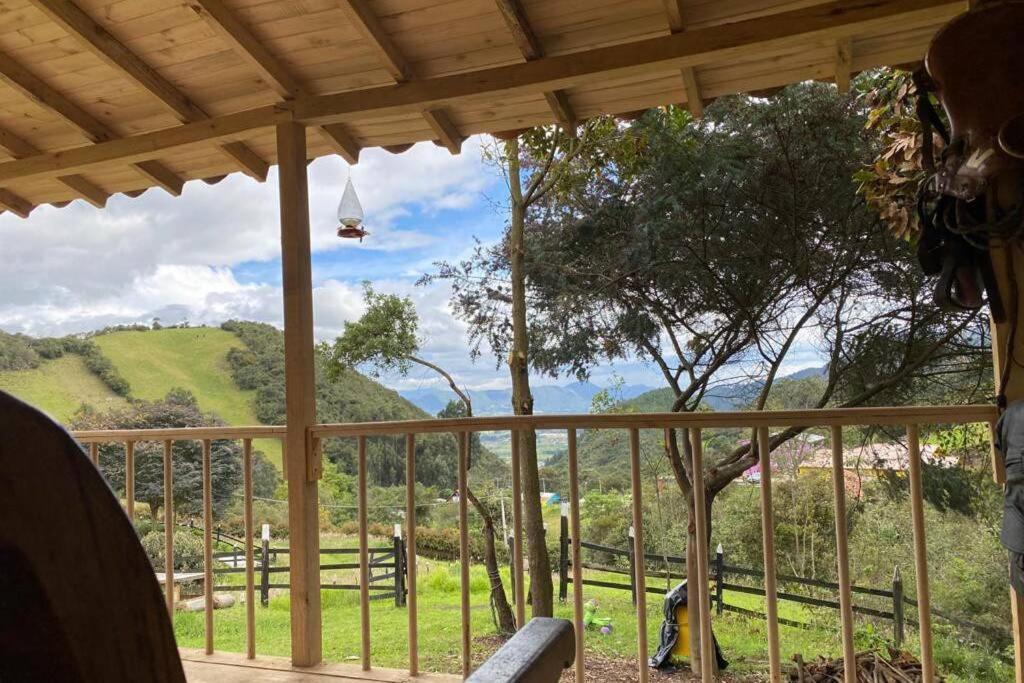 Un Refugio En Las Montanas De Tabio Villa Luaran gambar