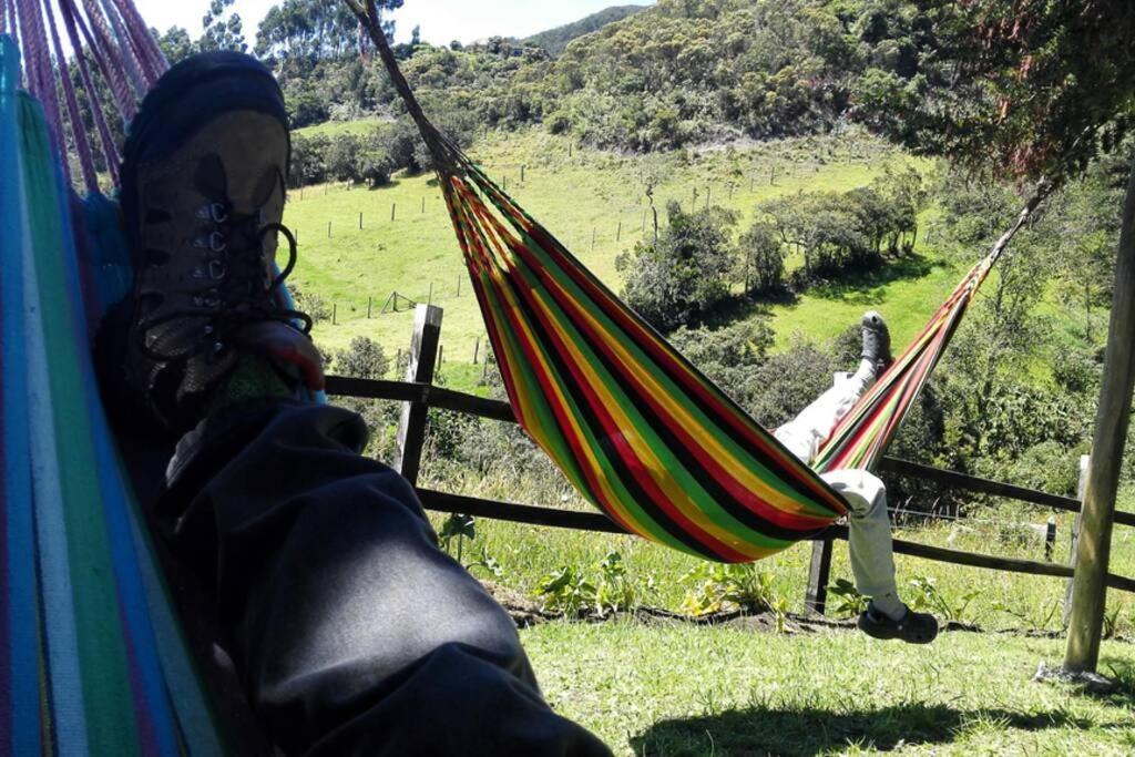 Un Refugio En Las Montanas De Tabio Villa Luaran gambar