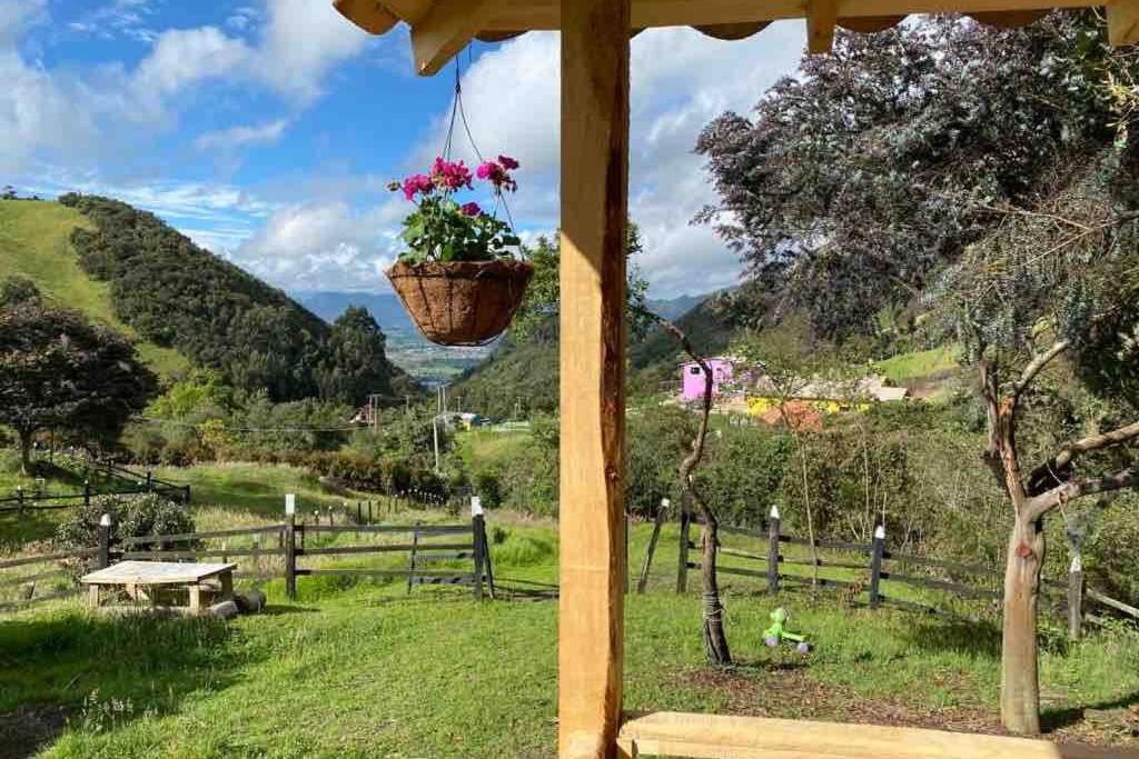 Un Refugio En Las Montanas De Tabio Villa Luaran gambar